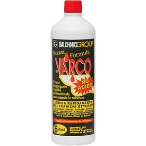 VARCO -Disgorgante Liquido Senza Acido Libera Scarico Otturato Residui Organici - Bild 1 von 1