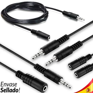 Cable de Sonido 3.5mm Audio Jack 1.5m 3m MOVIL PDA TABLET COCHE ALTAVOZ PHONE - Imagen 1 de 4