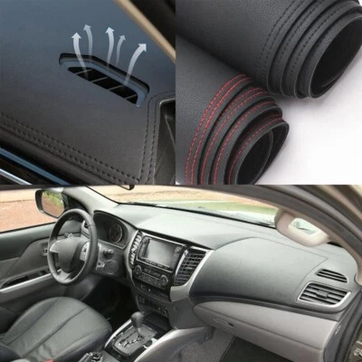 Car Dash Mat Dashboard Cover Dashmat Pad for Mitsubishi Triton L200 2016-2023 Foto 1 de 4