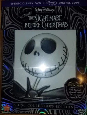 The Nightmare Before Christmas 2 Disc Collector's Edition DVD Embossed Edition  - Image 1 of 2