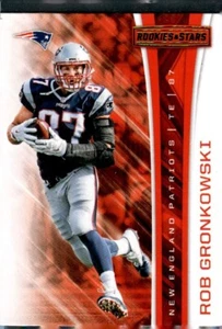 2017 Rookies & Stars Rob Gronkowski Green Foil Parallel - Picture 1 of 2