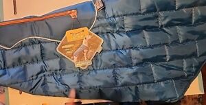 Kurgo Loft Jacket for Dogs Coastal Blue/Orange Winter Coat X-Large K01850