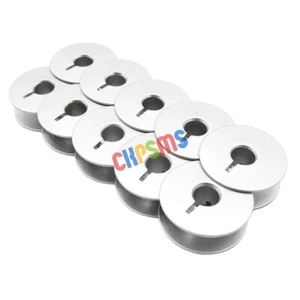 10 ALUMINUM BOBBINS FIT FOR PFAFF SEWING MACHINES 9033A - Picture 1 of 2