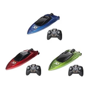 Waterproof Electric RC Speed Boat Remote Control Ship with LED Light for Kids - Picture 1 of 12