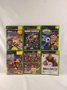 XBOX Juegos Originales Lote X Paquete 6 Juegos, Varios Títulos - Imagen 1 de 3