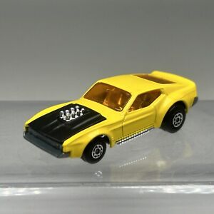 Matchbox Superfast No44 Yellow BOSS MUSTANG Made in England 1972 Very Nice