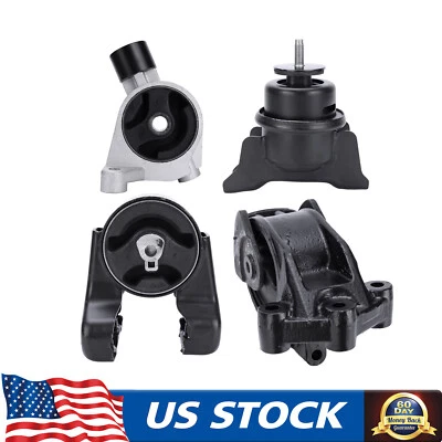 4x Engine Motor & Transmission Mount for Hyundai Entourage 2007-2010 Kia Sedona Foto 1 de 4