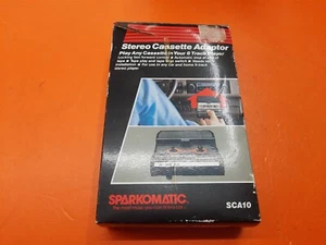 ⭐️⭐️⭐️⭐️⭐️ Vintage Sparkomatic Stereo 8 Track Cassette Adaptor SCA10 - Picture 1 of 3