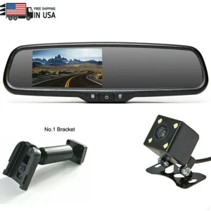 4.3‘’ Mirror Monitor No1 Bracket Reversing +Rear View Backup HD Camera For Ford - Picture 1 of 12