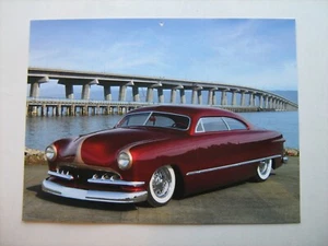 1949 Ford Coupe--chopped custom--brand new photo page from NOS vendor calendar - Picture 1 of 1