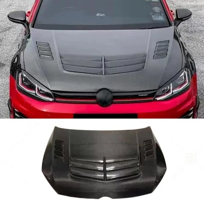 Capó del motor de fibra de carbono estilo VRS para Volkswagen Golf 7 7,5 MK7 7,5 GTI VRS Foto 1 de 4
