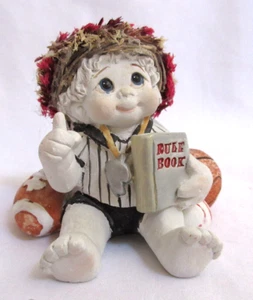 Dreamsicles RULE BOOK Cherub w/Basketball & Football Kristen Cast Art 1999 GUC - Picture 1 of 6