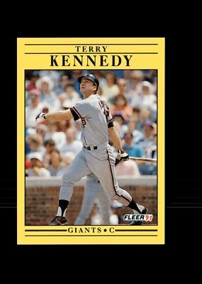 1991 Fleer - #263 Terry Kennedy - Image 1 of 2