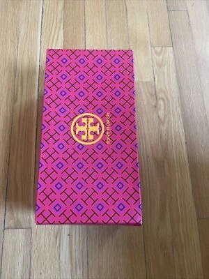 Подлинный Tory Burch пустой розовый обуви подарочная коробка с тканью, 12,5 x 6,5 x 4,5», preowne - Изображение 1 из 4