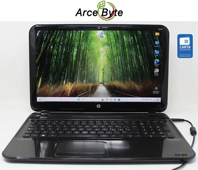HP PAVILION PROTECT SMART 15,6" 2,10 GHz RAM 8 GB SSD 256 GB W11 NO BATTERIA - Immagine 1 di 4
