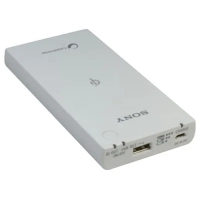 Almohadilla de carga portátil inalámbrica Sony CP-W5 con 5000 mAh blanca Foto 1 de 4