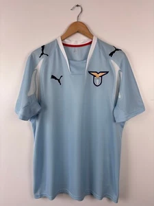Camiseta de fútbol local Lazio 2007-2008 Puma para hombre talla ~L - Imagen 1 de 9