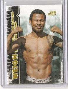 2011 Ringside Round Two Shane Mosley Weigh-In Gold Insert Card /9 #145 - Bild 1 von 2