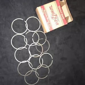 Vintage original Whizzer piston ring lot of 13 rings bicycle bike motor bike - Picture 1 of 3