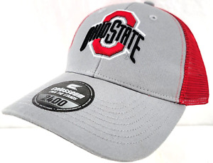 NEW Ohio State Buckeyes OSU Colosseum Mesh Snapback Adjustable Trucker Cap Hat