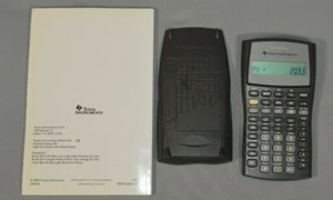 Texas Instruments - BA II Plus - Calculadora de Analista de Negocios con Manual - FUNCIONA - Imagen 1 de 3
