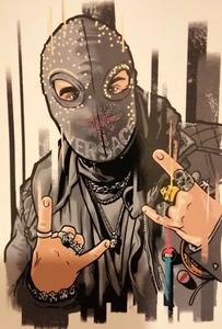 MASON STORM Postcard 15x10.5cm Obey/Imbue/Denial/Fin Dac/Pure Evil/D*Face/C215 - Picture 1 of 1