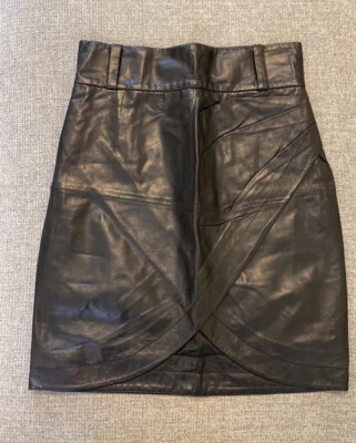 Saias de couro de cordeiro IRO - Imagem 1 de 4