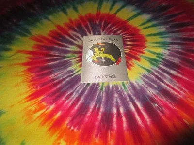 GRATEFUL DEAD BACKSTAGE PASS SHAKEDOWN STREET PIMP DO DAH MAN SKELETON-NEW-NR - Image 1 of 2