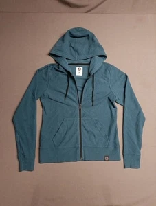 American Giant klassischer Hoodie mit durchgehendem Reißverschluss Damen Medium grün hergestellt in den USA EUC 👌 - Bild 1 von 8