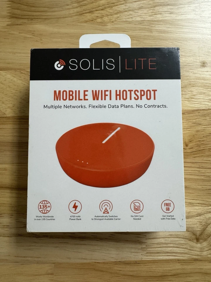 SIMO Solis Lite 4G LTE WiFi Mobile Hotspot - Factory