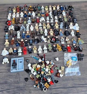 Lotto 112 Minifigure Lego Con Star Wars Ecc LEGGERE DESCRIZIONE Z10 - Foto 1 di 15