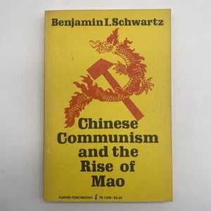 Chinese Communism And The Rise Of Mao By Benjamin Schwartz 1967 Paperback - Picture 1 of 5