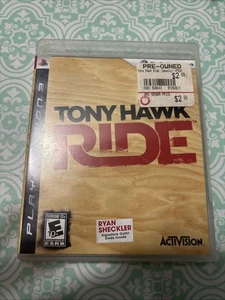 Tony Hawk: Ride (Sony PlayStation 3, 2009) PS3 CIB Complete With Manual Tested - Picture 1 of 5