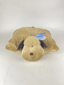 Almohada Mascotas ACURRUCADO CACHORRO Peluche Animal Marrón (No Pee Wee) 18" - Imagen 1 de 14