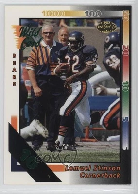 1992 Wild Card 10 Stripe Lemuel Stinson #426 - Image 1 of 2