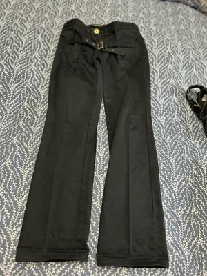 Elegante Pantalón Negro Roberto Cavalli Clásico, Talla 28 Foto 1 de 4