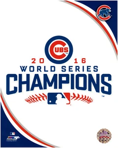 Chicago Cubs 2016 World Series LICENSED Baseball 8x10 Photo 1 - Picture 1 of 1