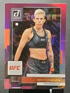 2023 Donruss UFC #25 Macy Chiasson Purple Holo UFC MMA Wrestling card NM/MT