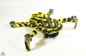 DJI MINI 2 - SKIN - DESIGN -  TIGER-GELB  - Decal - Wrap -  Folie - Picture 1 of 10