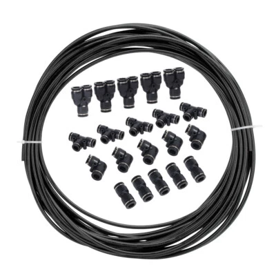 Air Brake Line Push To Connect Fitting Nylon Air Ride Hose 1/4" Od 50 ft SAEJ844 - Image 1 of 4