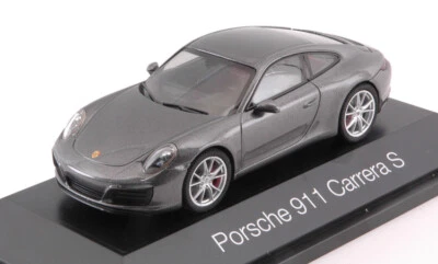 MODELLINO AUTO STATICO HERPA PORSCHE 911 CARRERA S COUPE 991 II SILVER 1/43 - Immagine 1 di 4