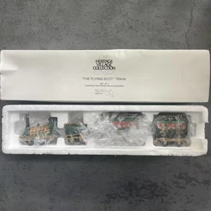 Department 56 Dept Flying Scot Train Set of 4 Heritage Village Collection 5573-5 - Picture 1 of 9