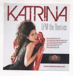 Katrina OPM Ultra Rare Promo Remixes Dave Aude 2009 CD - Imagen 1 de 2