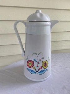 Berggren Carafe Insulated Thermos Thermal Coffee Swedish Art Vintage 1970s MCM - Picture 1 of 8