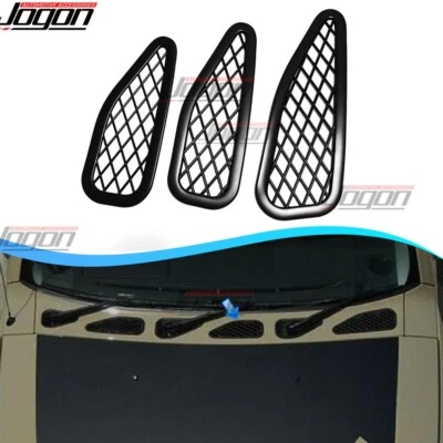 Крышка решетки вентиляционной решетки переднего капота FJ 3 шт. для Toyota FJ Cruiser 2007 2008 2009-23 - Изображение 1 из 4