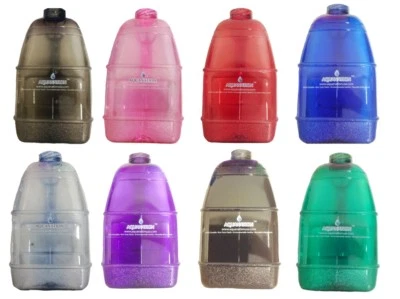 AQUANATION BPA Free 1 Gallon Plastic Drinking Water Bottle Container Canteen Jug Color H2O
