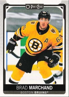 2021-22 O-Pee-Chee Brad Marchand Boston Bruins #18 - Image 1 of 2