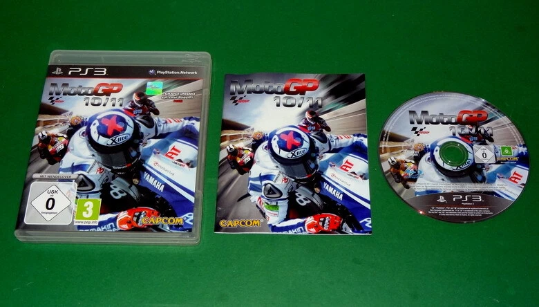Moto GP MotoGP 10/11 mit Anleitung und OVP fuer Playstation 3 PS3 - Bild 1 von 1