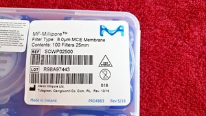 MILLIPORE SCWP02500 FILTERS 100 COUNT - Picture 1 of 2