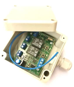Receptor inalámbrico mini 433MHz Keeloq 12V universal 2 canales relé cada 230V máx. 10A - Imagen 1 de 1